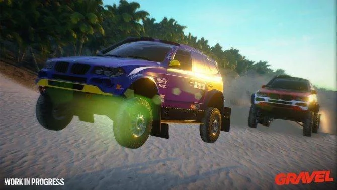 Závodní hra Gravel se připomíná gameplay trailerem