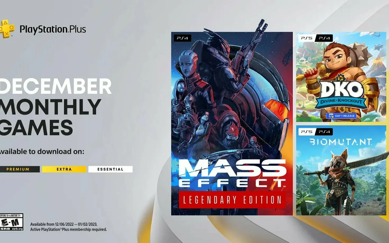 Sony potvrdila prosincovou nabídku her v předplatném PlayStation Plus Essential