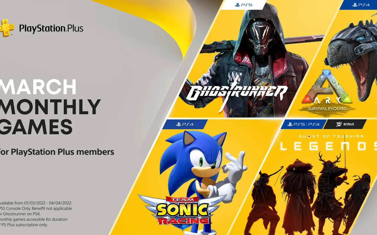Sony oznámila březnovou nabídku her v předplatném PlayStation Plus