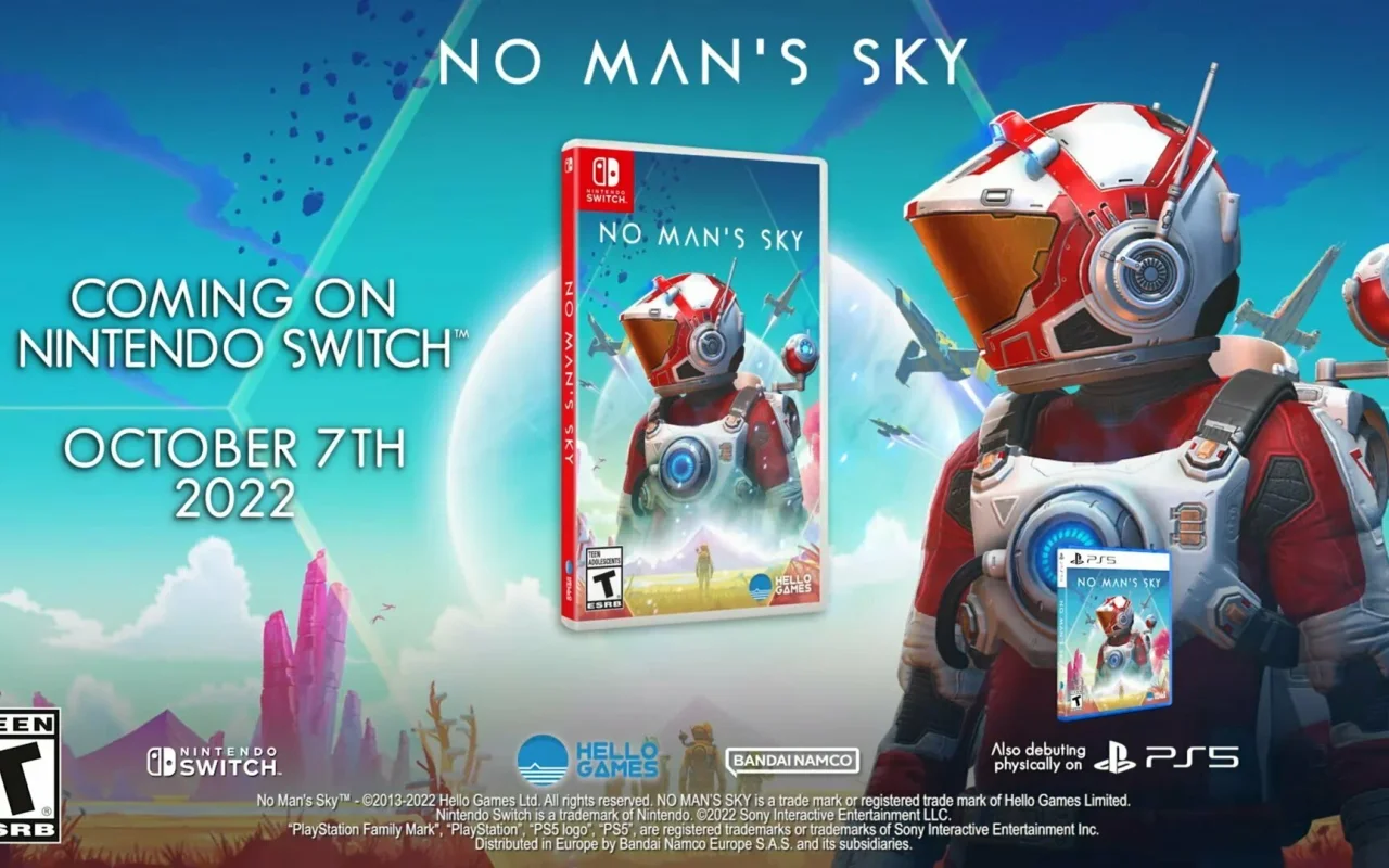 Hra No Man’s Sky vyjde pro Nintendo Switch začátkem října