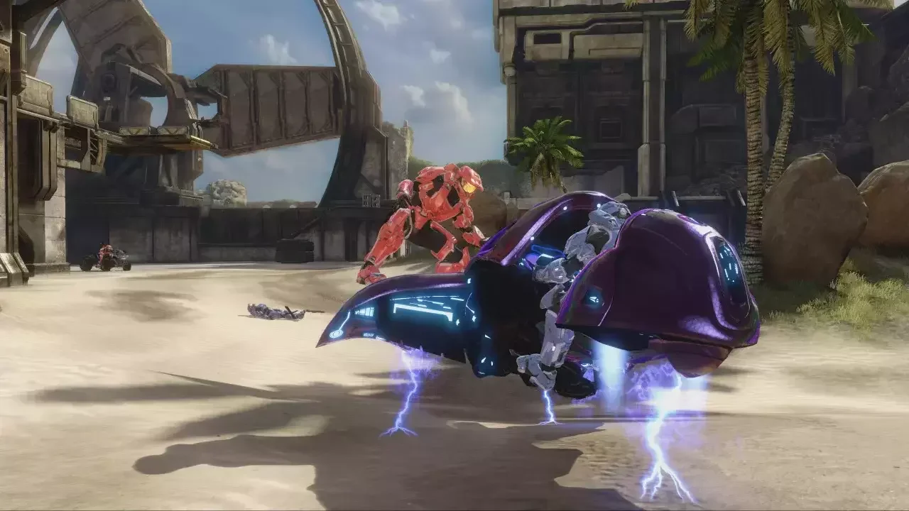 Koncem roku dostane akce Halo Infinite klasickou mapu The Pit z Halo 3