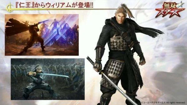 William z Nioh se objeví ve hře Musou Stars - UPDATE: Trailer