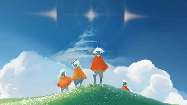 6 minut ze hry Sky od studia thatgamecompany
