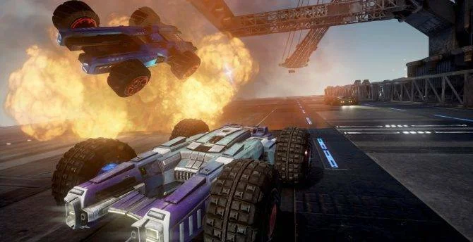 Launch trailer na závodní arkádu GRIP: Combat Racing