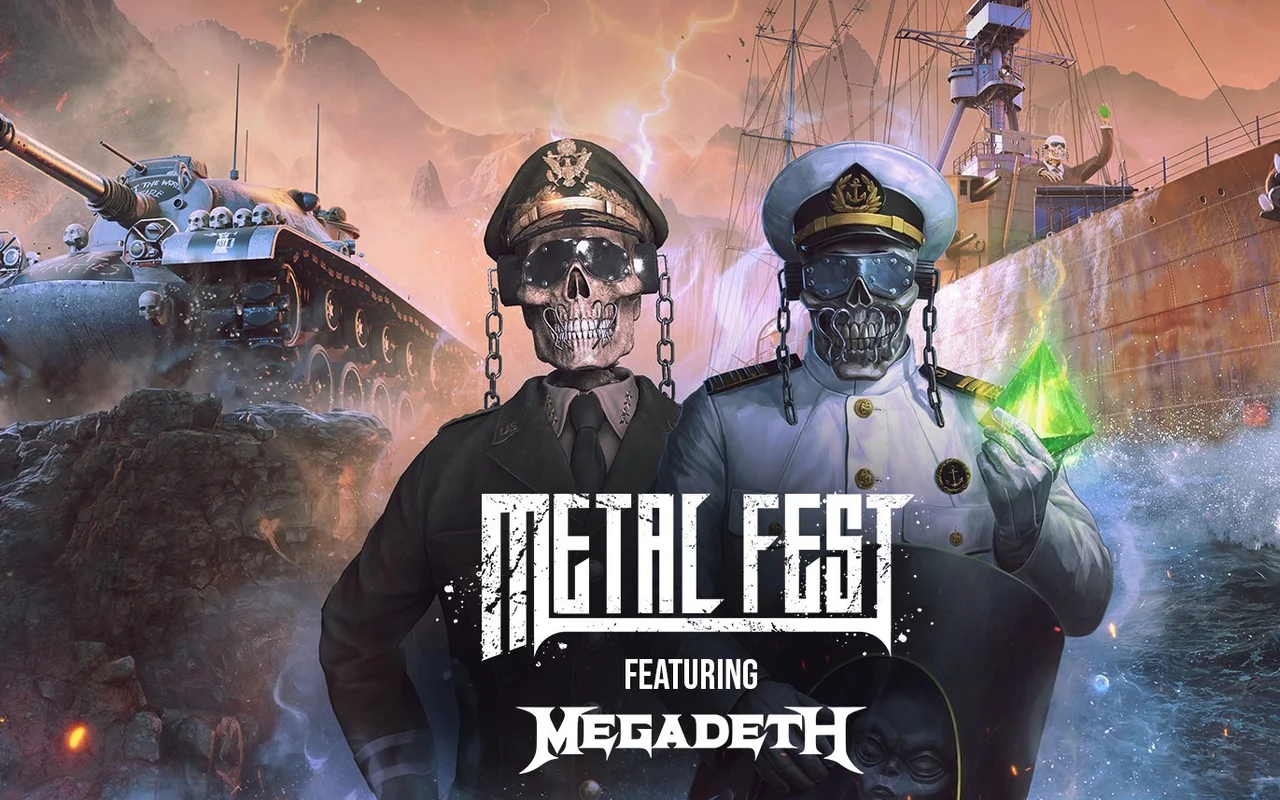 Wargaming navázal spolupráci s metalovou kapelou Megadeth a spouští ve svých hrách speciální event 