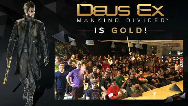 Deus Ex: Mankind Divided je GOLD