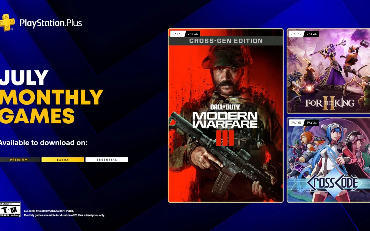 Červencové PlayStation Plus Essential nabídne Call of Duty: Modern Warfare III nebo CrossCode