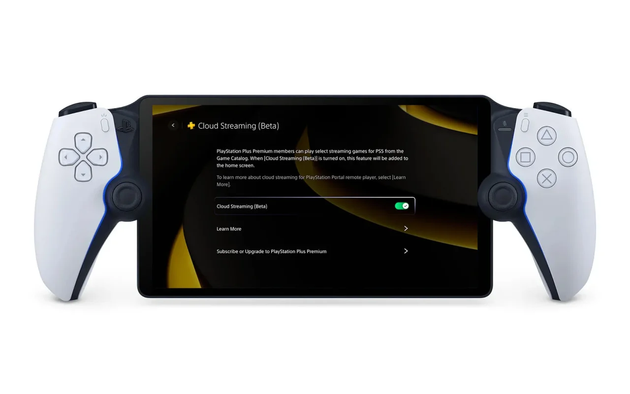 Nový update pro PlayStation Portal přidává možnost hrát cloudové PS5 hry