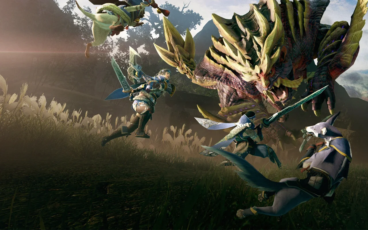 Dnes vyšla akční hra Monster Hunter Rise pro konzole PlayStation a Xbox, launch trailer