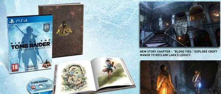 Square Enix oznámil Rise of the Tomb Raider: 20 Year Celebration pro PS4