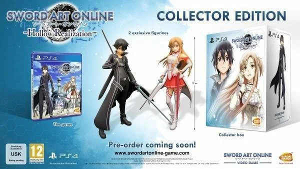 Sword Art Online: Hollow Realization dostane v Evropě sběratelskou edici