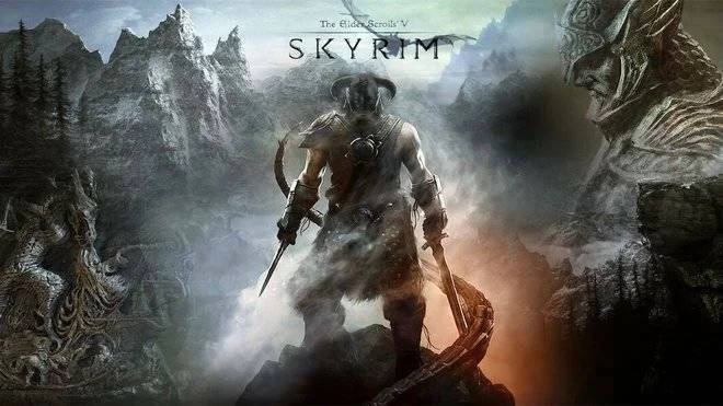 Záběry z PSVR verze hry The Elder Scrolls V: Skyrim