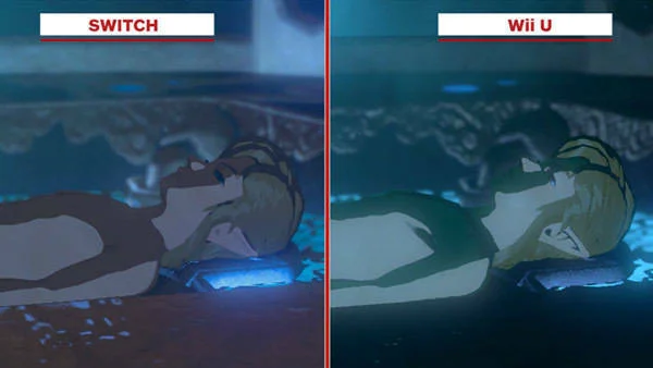 První srovnání Wii U a Switch verze The Legend of Zelda: Breath of the Wild