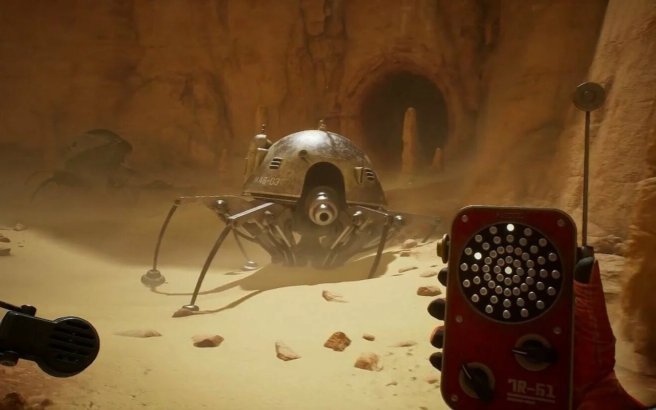 Gameplay video z nadějně vypadající sci-fi hry The Invincible