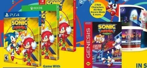 Sega oznámila hru Sonic Mania Plus