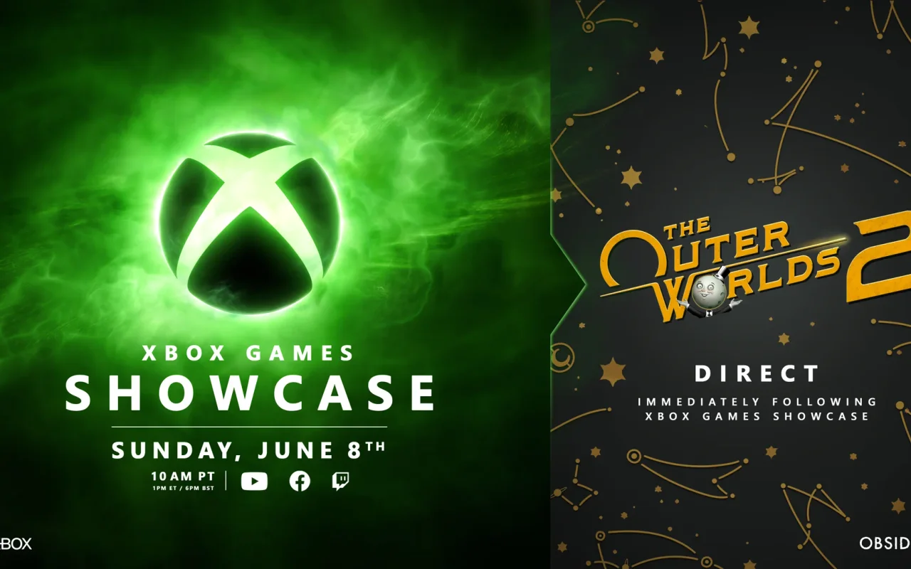 Prezentace Xbox Games Showcase proběhne 8. června, proběhne i velké představení hry The Outer Worlds 2