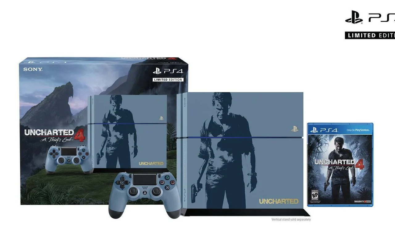 Rozbalení Uncharted 4 bundlu konzole PlayStation 4