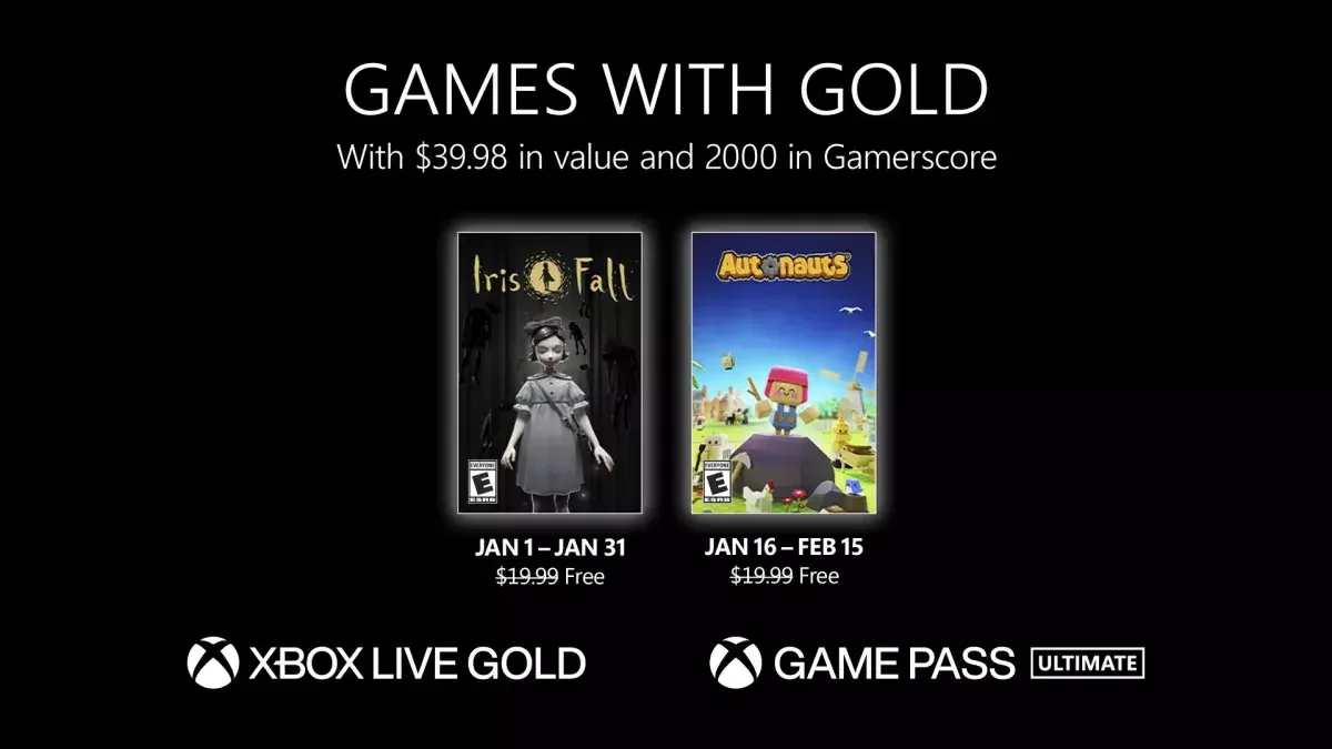 V lednové nabídce Xbox Live Gold se objeví dvě menší hry 