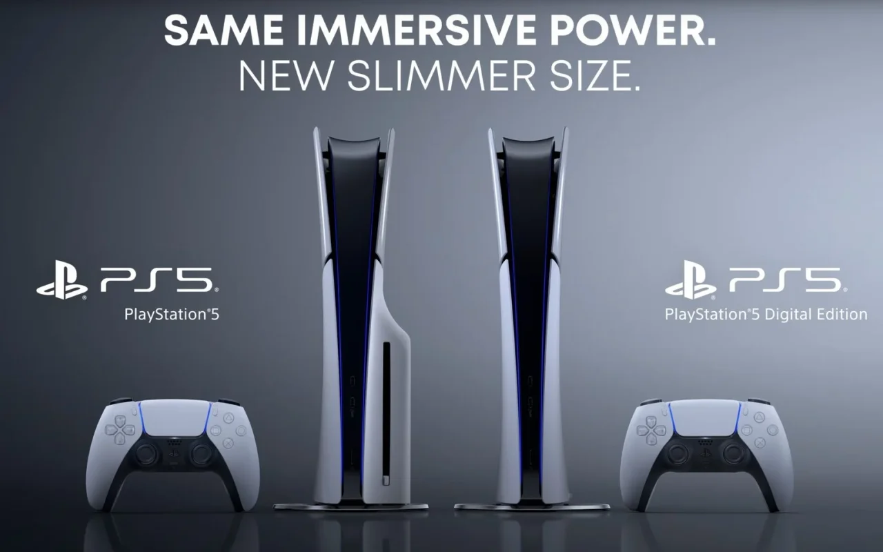 Objevují se fotky porovnávající nový menší PlayStation 5 s původním modelem
