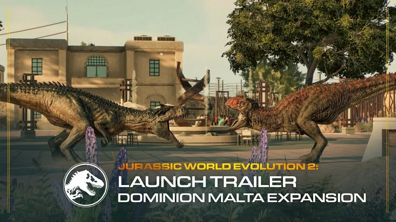 Vychází rozšíření Dominion Malta pro Jurassic World Evolution 2, launch trailer