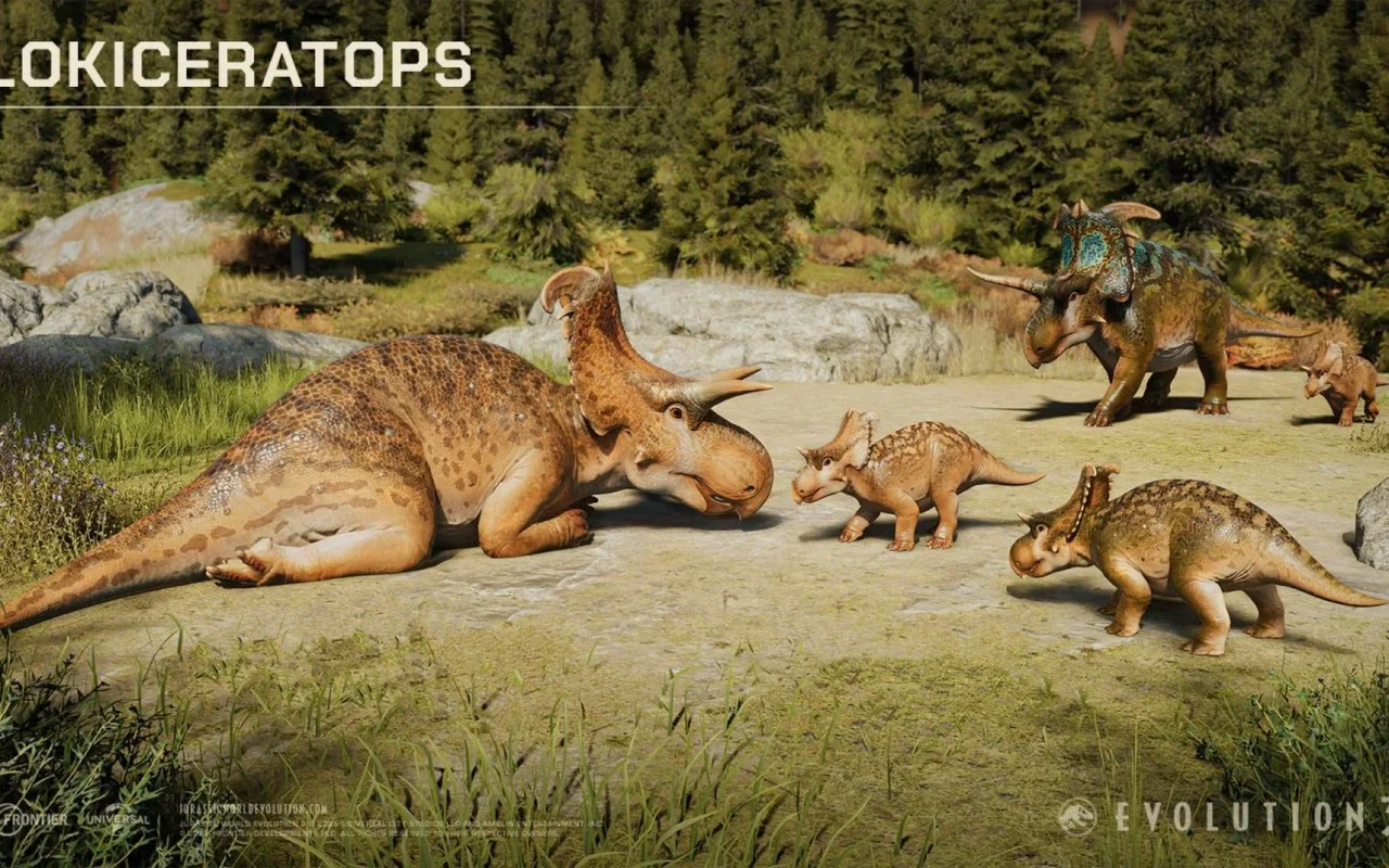 V novém traileru na Jurassic World Evolution 3 se představuje Lokiceratops