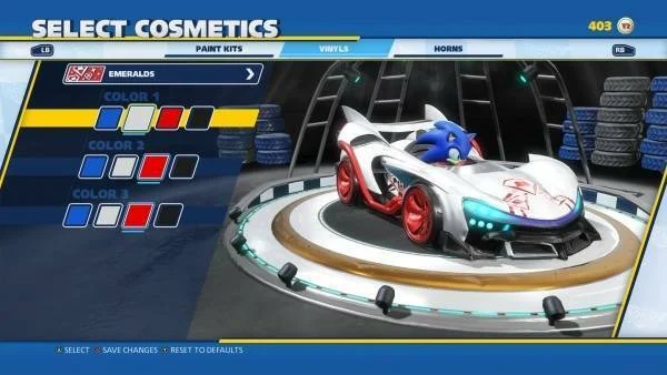 Nový trailer na Team Sonic Racing ukazuje úpravu vozidelˇ