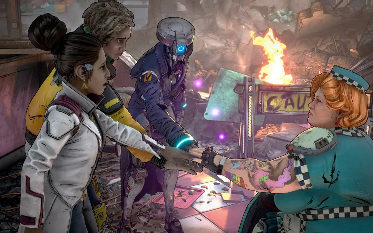 18 minut z adventury New Tales from the Borderlands