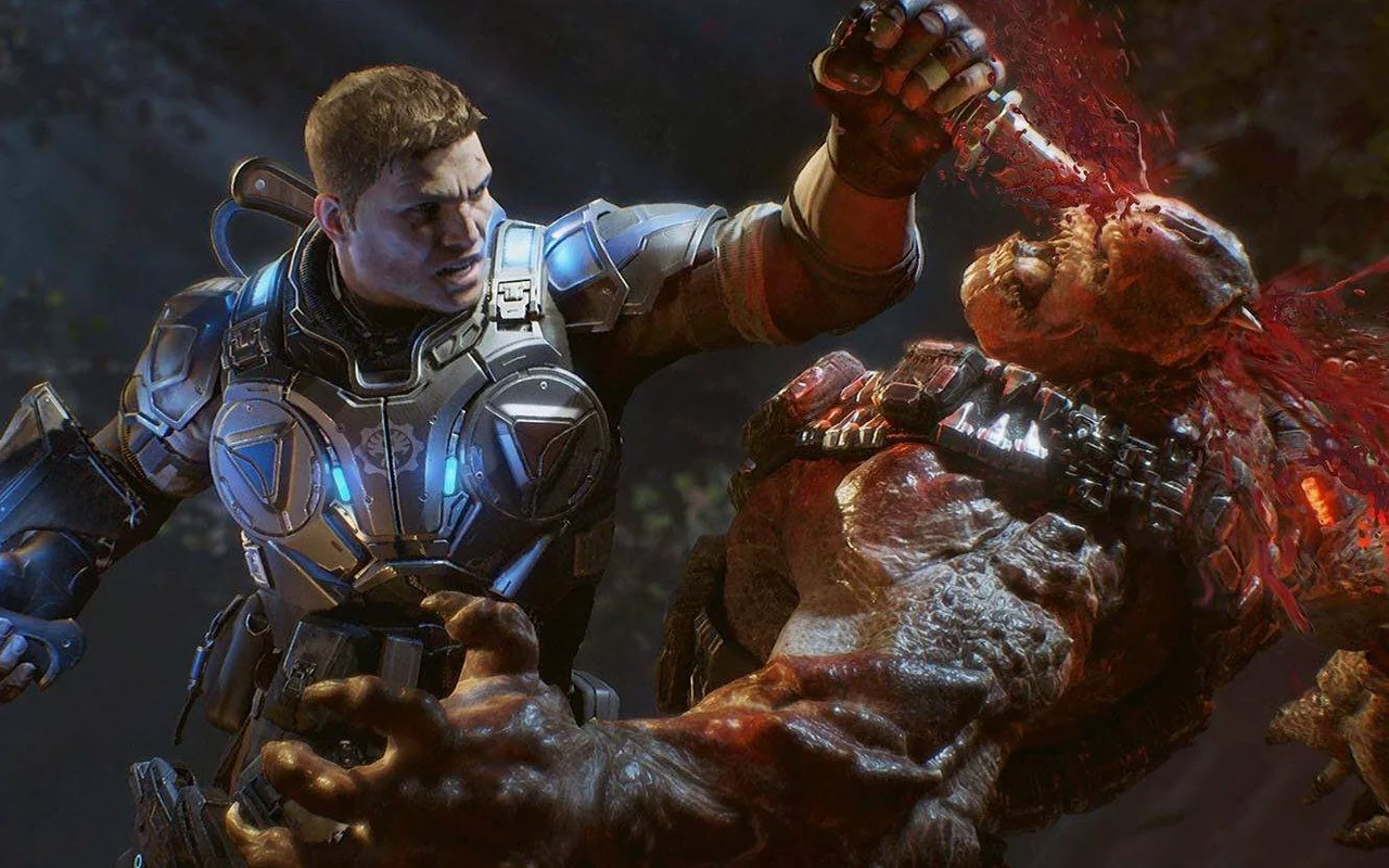 Krvavý multiplayerový trailer na akci Gears of War 4