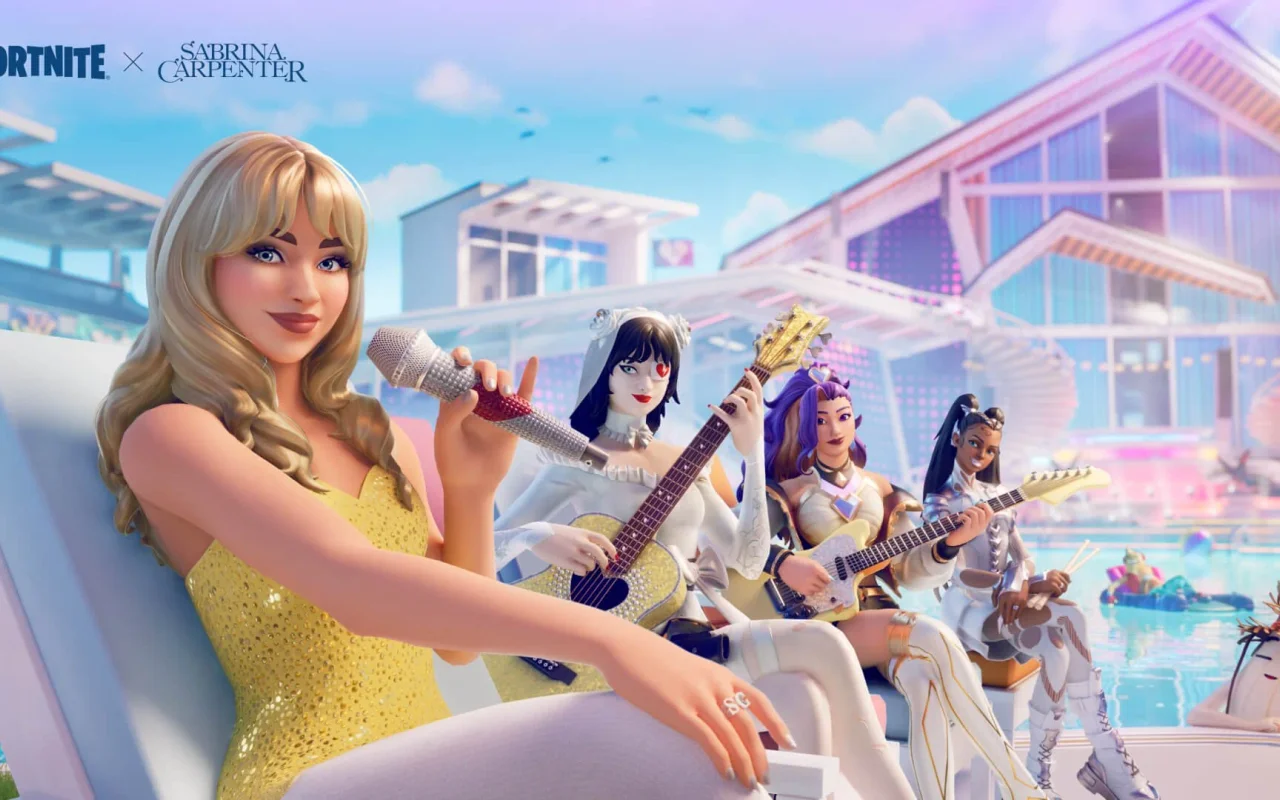 Zpěvačka Sabrina Carpenter míří do Fortnite