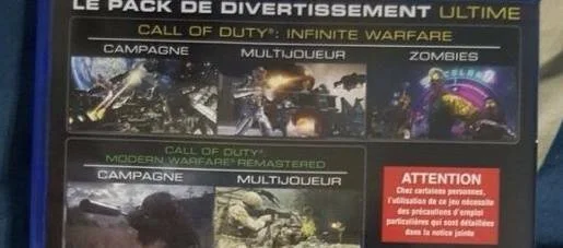Call of Duty: Infinite Warfare/Modern Warfare Remaster bundle vyžaduje 130 GB na disku