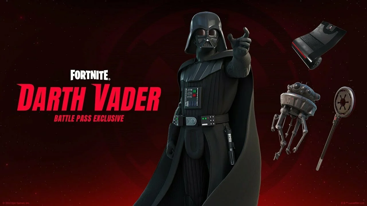 Darth Vader se dostal do Fortnite, můžete s ním změřit síly