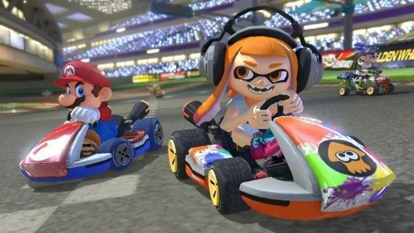Záběry z Nintendo Switch her - Arms, Splatoon 2 a Mario Kart 8 Deluxe