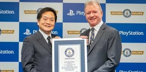 PlayStation v Guinnessově knize rekordů za nejprodávanější značku domácích konzolí