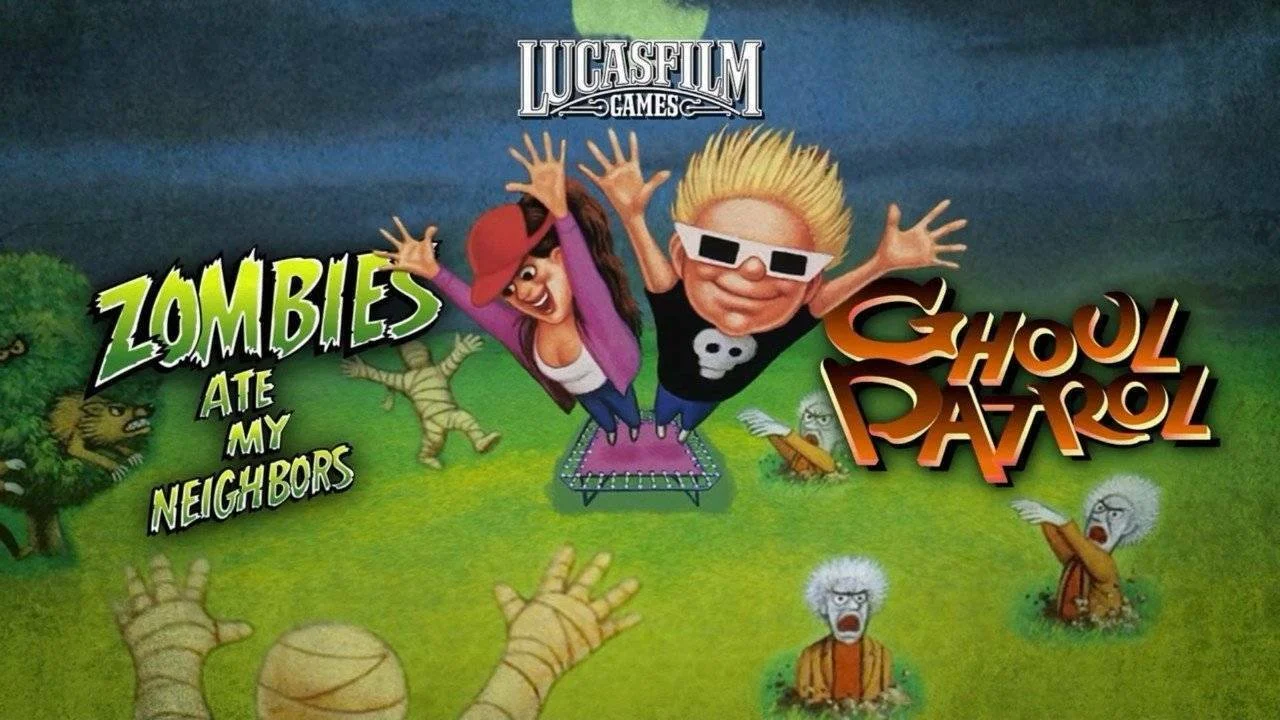 Klasické hry Zombies Ate My Neighbors a Ghoul Patrol míří na současné platformy