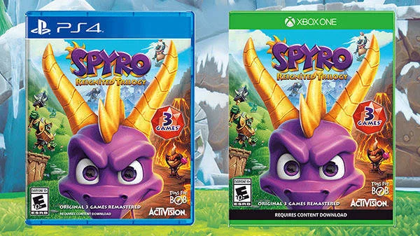 Kolekce Spyro Reignited Trilogy bude obsahovat na disku pouze první díl
