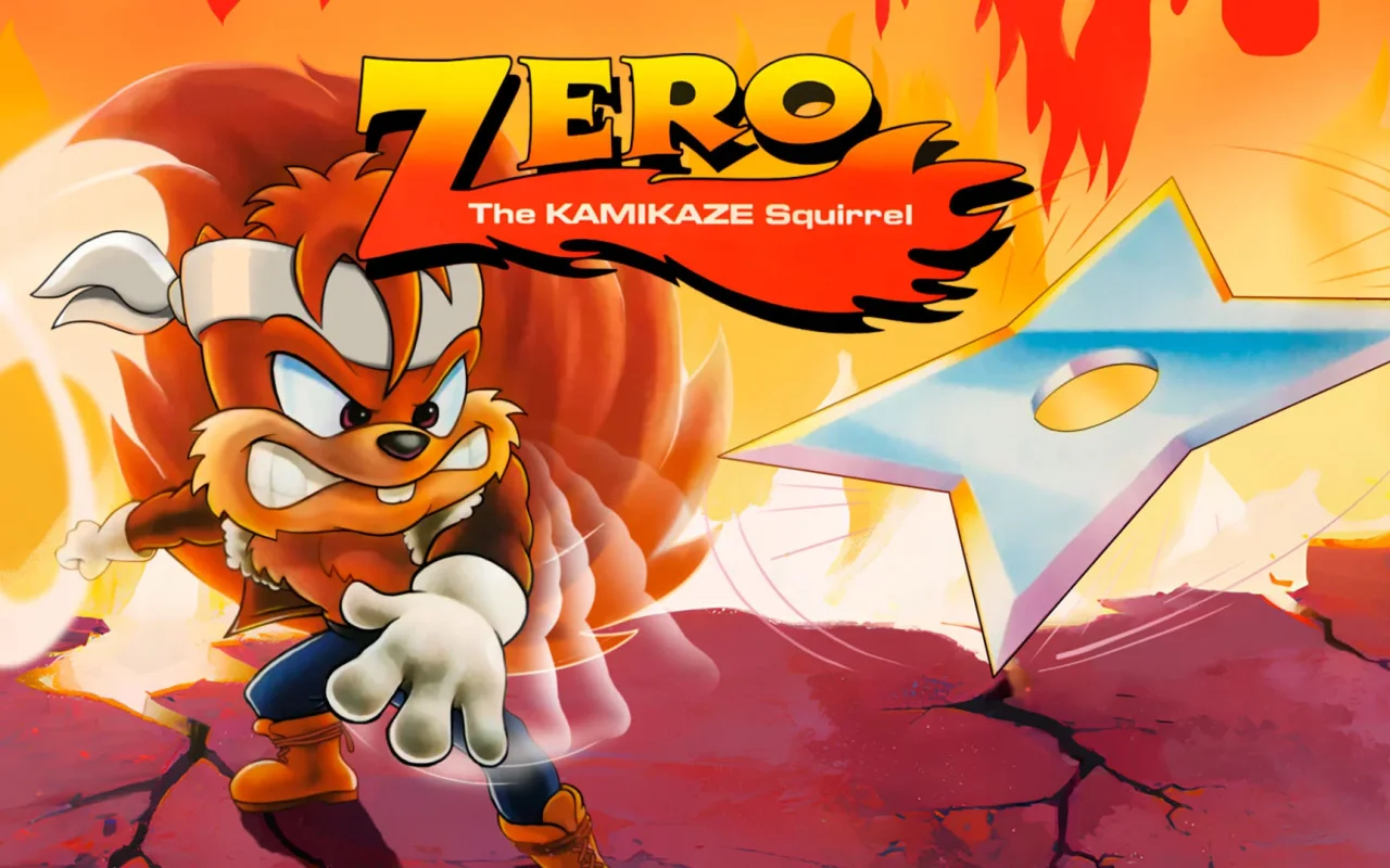 Tento rok vyjde pro současné platformy klasická plošinovka Zero the Kamikaze Squirrel