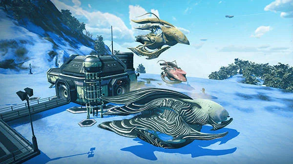 No Man's Sky dostává s posledním updatem žijící vesmírné lodě