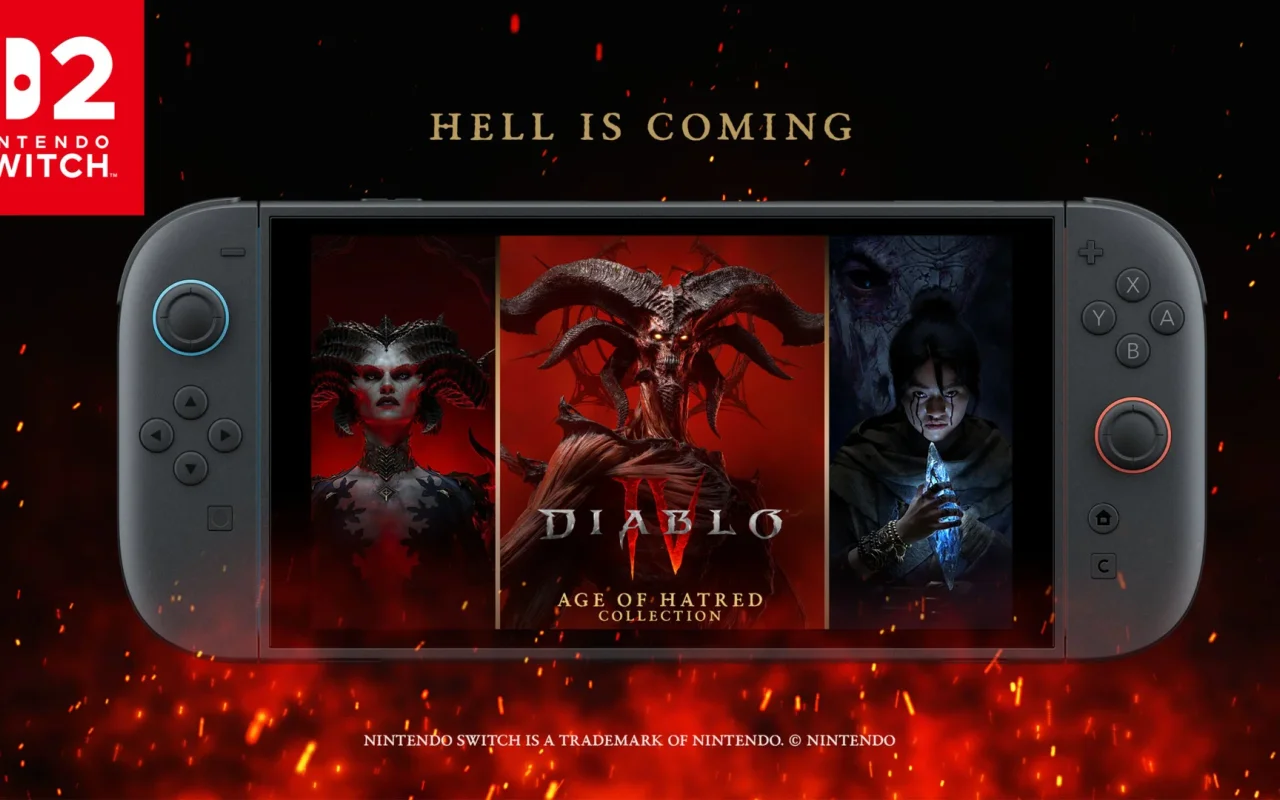 Příští týden vyjde Diablo IV: Age of Hatred Collection pro Nintendo Switch 2