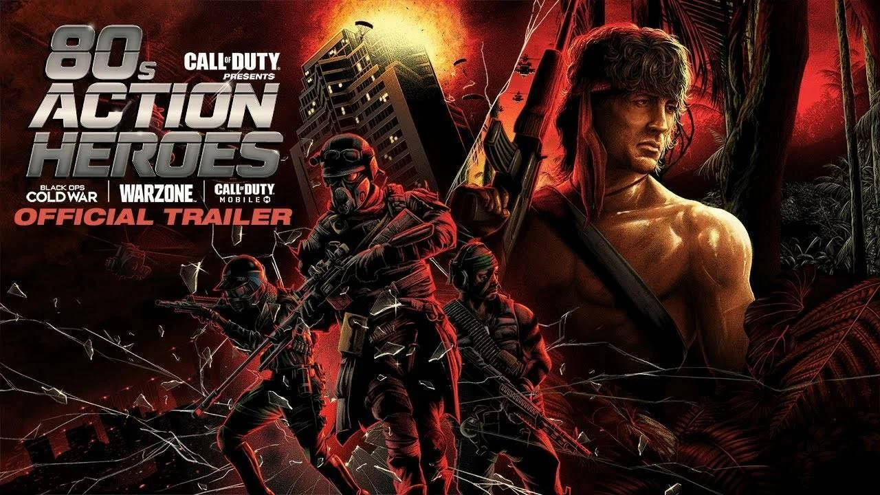 Akční hrdinové Rambo a John McClane se dostanou tento týden do Call of Duty: Black Ops Cold War/Warzone