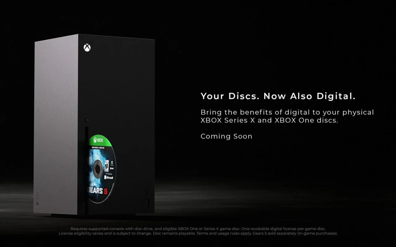 Xbox umožní majitelům fyzických her získat skrze novou funkci digitální licenci
