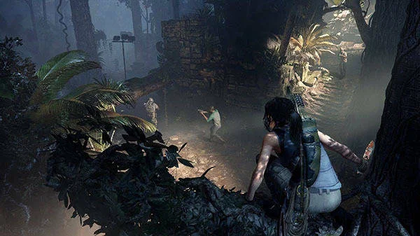 Ukázka taktického souboje v Shadow of the Tomb Raider