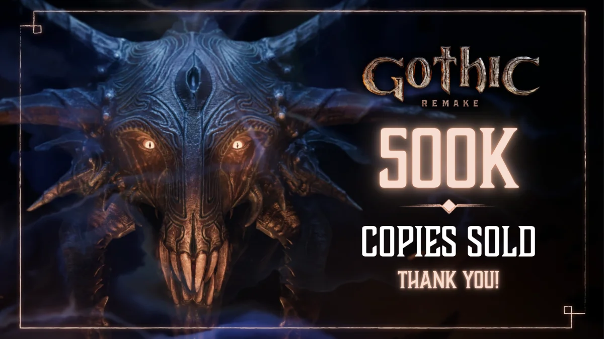 Remaku hry Gothic se během prvního týdne prodalo přes 500 tisíc kopií