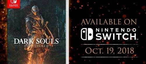 Dark Souls Remastered vyjde pro Nintendo Switch v říjnu