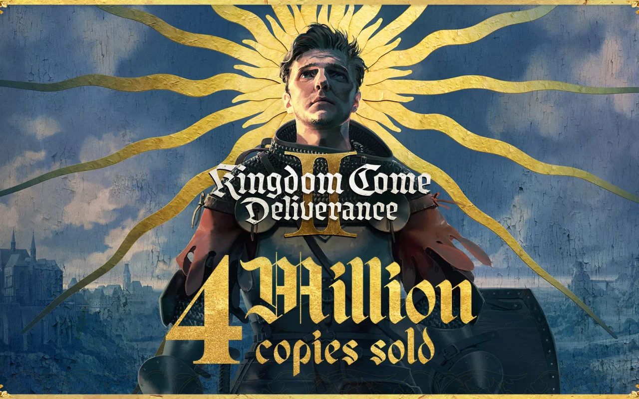 Hry Kingdom Come: Deliverance 2 se prodaly čtyři miliony kopií 
