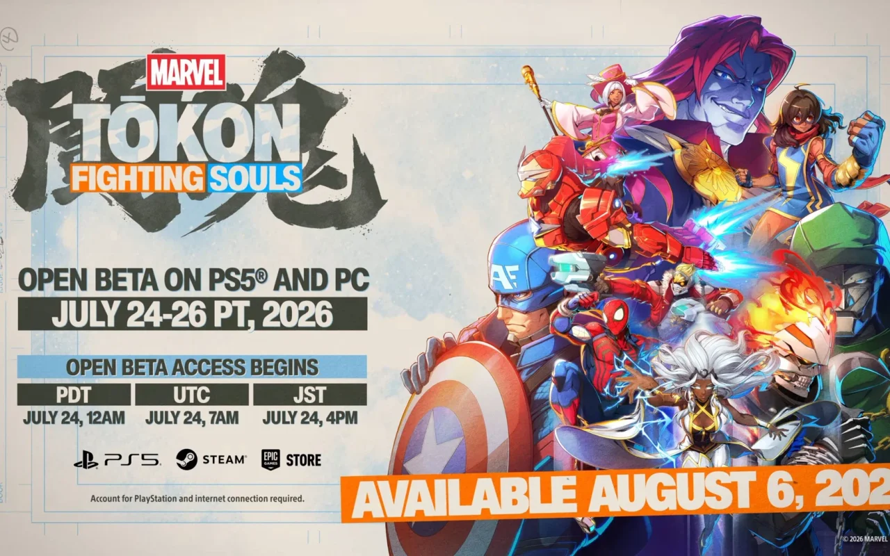 Nový trailer bojovky Marvel Tōkon: Fighting Souls láká na otevřenou betu