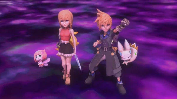 10 minut z JRPG hry World of Final Fantasy