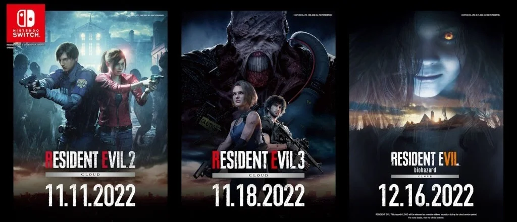 Poslední hry Resident Evil mají datum vydání pro Nintendo Switch