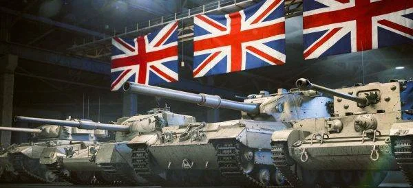 World of Tanks na PS4 dostávají britské tanky