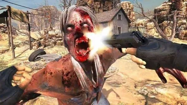 Záběry z PSVR verze zombie akce Arizona Sunshine