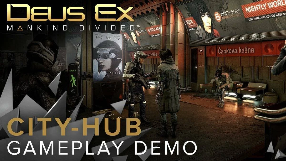 18 minut z Deus Ex: Mankind Divided